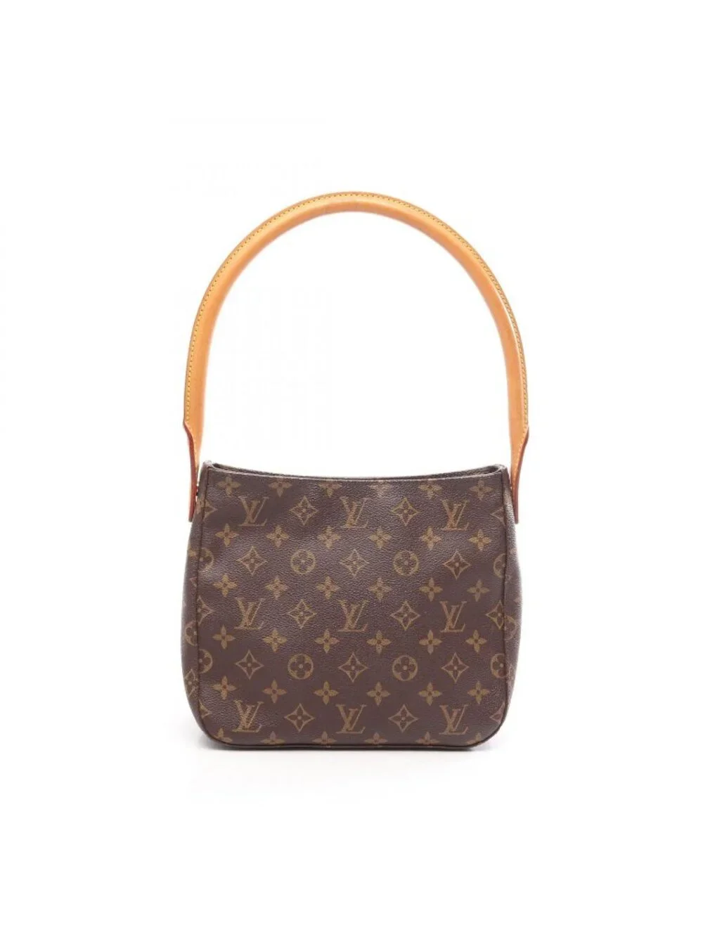 Louis Vuitton Shoulder Bag Looping MM Monogram Canvas Leather
